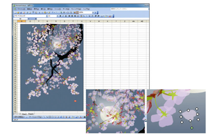 Illustration for article titled Espectaculares pinturas tradicionales japonesas hechas con... Excel